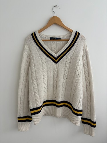 Vintage Polo Ralph Lauren Mens Cashmere Blend Sweater Size M
