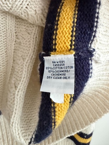 Vintage Polo Ralph Lauren Mens Cashmere Blend Sweater Size M - photo 5