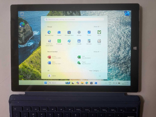12" Microsoft Surface Pro 3 Tablet/Laptop with Type Cover