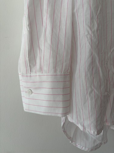The Frankie Shop Striped Oversize Button Down Shirt Size L - photo 4