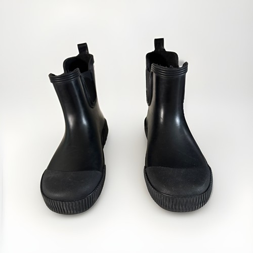 H&M Kids Black Wellington Rain Boots US Size 13.5