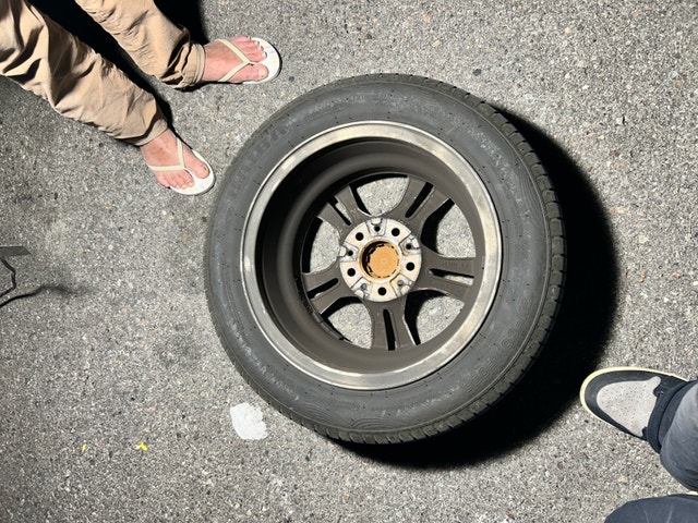 16" BMW OEM Wheels + BRAND NEW Tires (5x120) - photo 4
