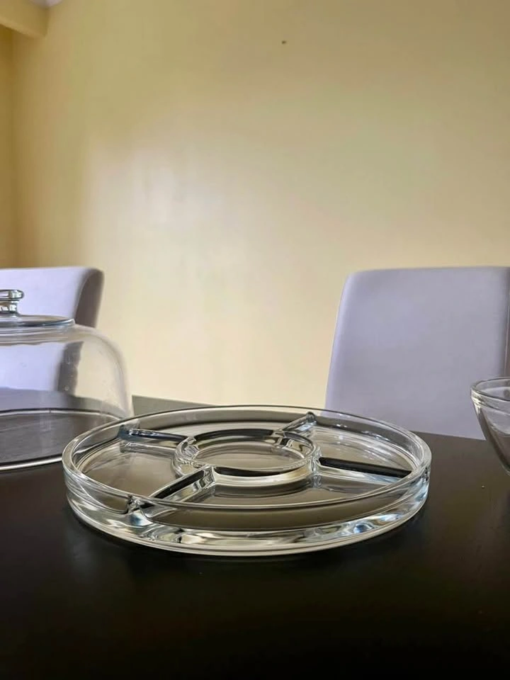 6-in-1 Server Cake Stand with Dome - photo 2