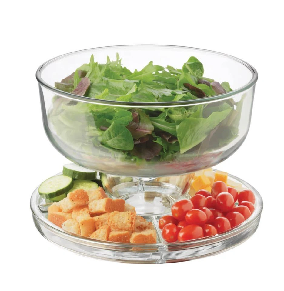 6-in-1 Server Cake Stand with Dome - photo 3
