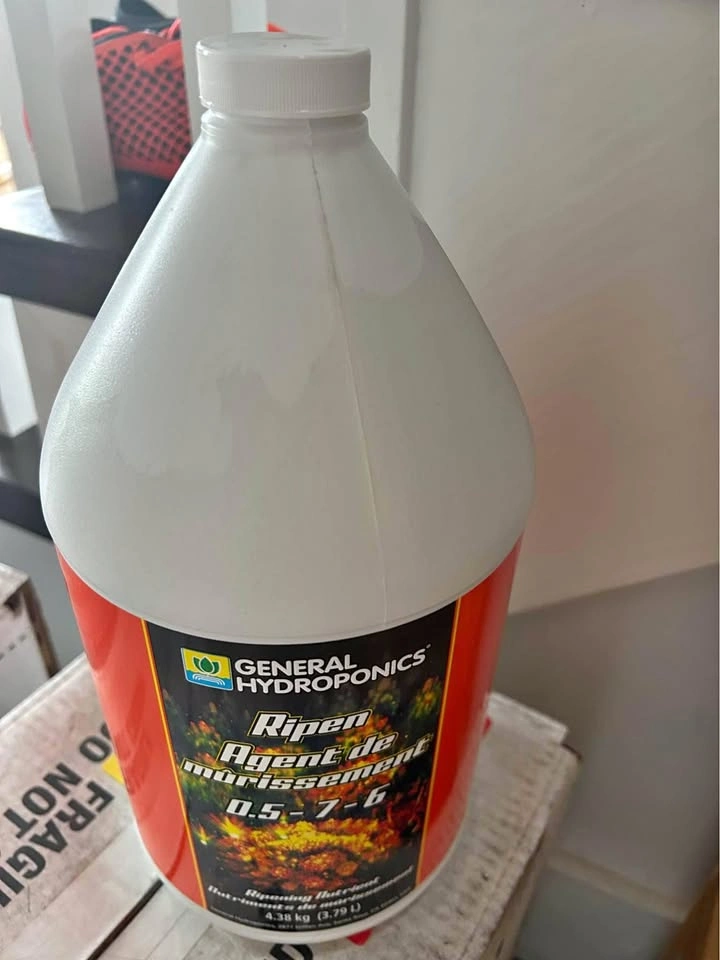 $80 each - 3x 1 Gallon General Hydroponics Ripen Nutrient