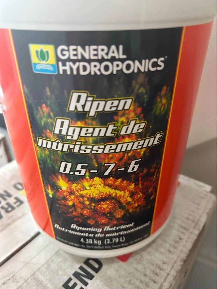 $80 each - 3x 1 Gallon General Hydroponics Ripen Nutrient - photo 2