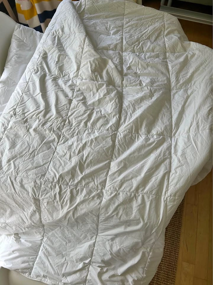 Washed, never used Organic Biologique Queen Duvet Comforter