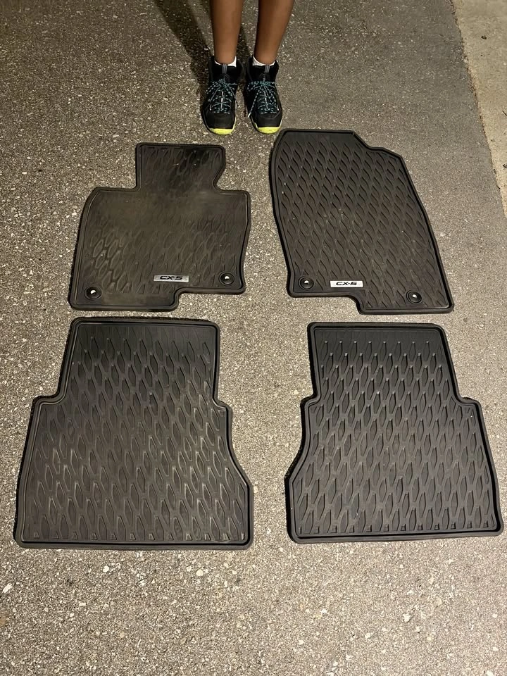 Mazda CX-5 All-Weather Floor Mats (2017-2025) - Genuine OEM