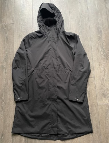 Patagonia Women's Yosemite Falls Hooded Trench Coat Parka H2NO S
