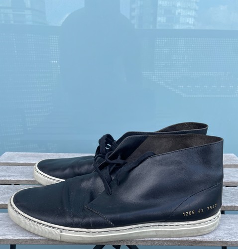 Common Projects Men’s High Top Italy Leather Sneakers Size 9 - photo 3
