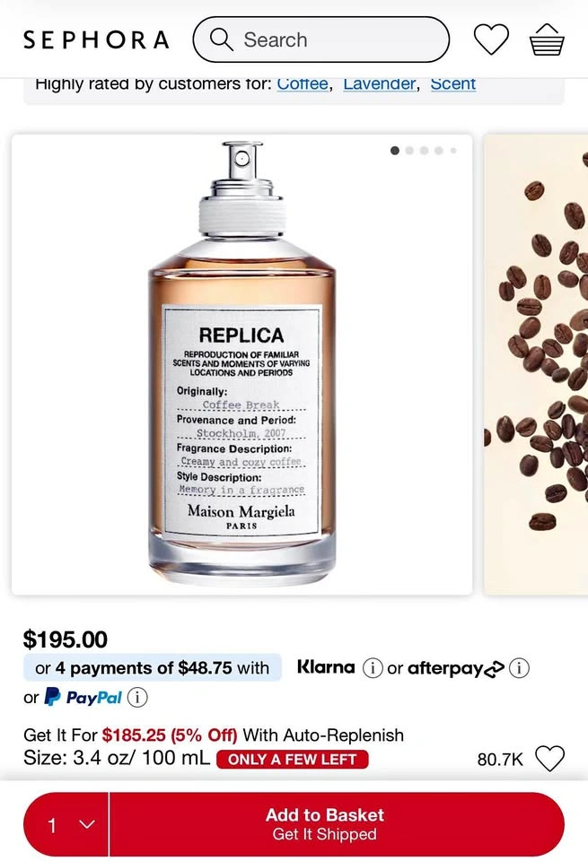 Maison Margiela Coffee Break