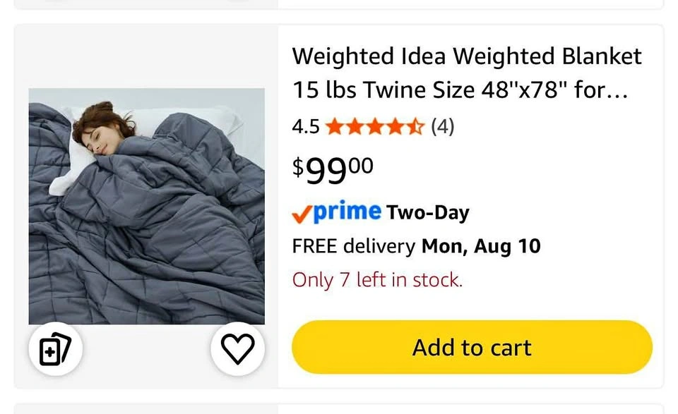 Weighted blanket