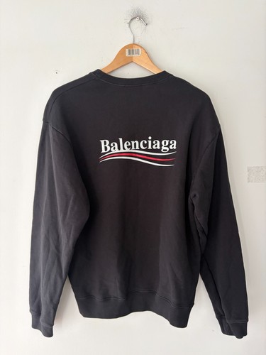 Balenciaga Political Campaign Logo Mens Sweatshirt Size M - photo 5