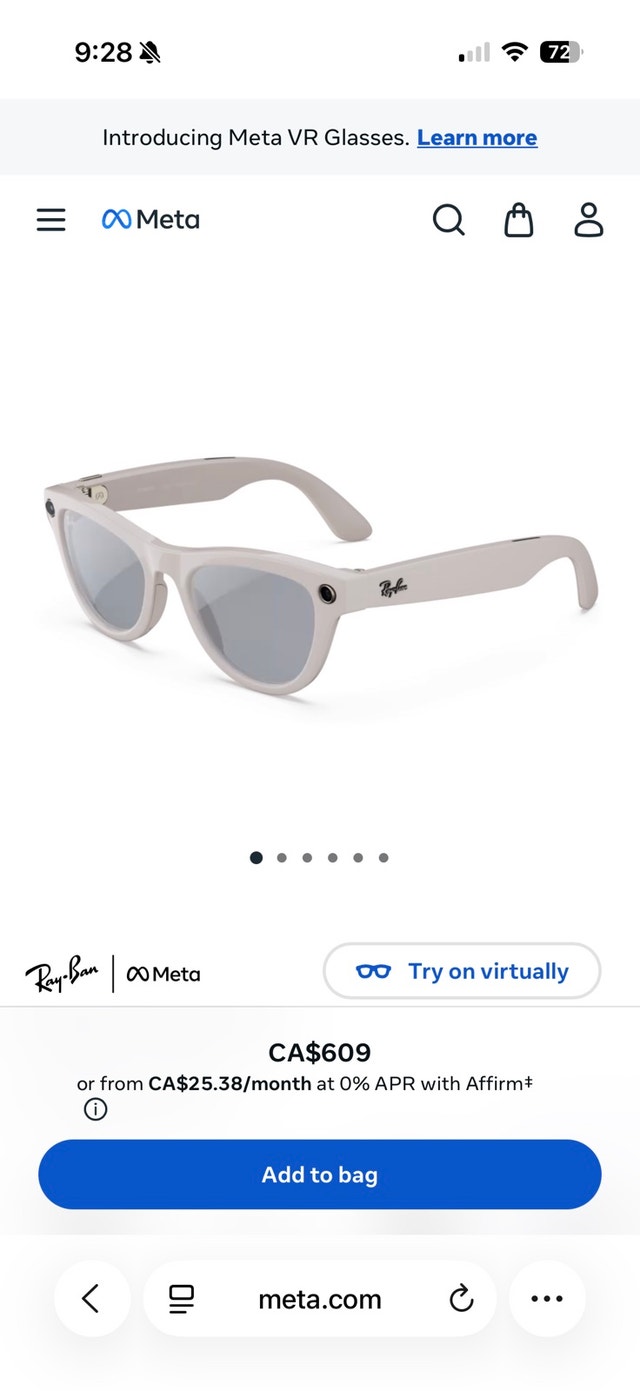 Meta Skyler Gen 2 Ray-Ban Transition Sunglasses