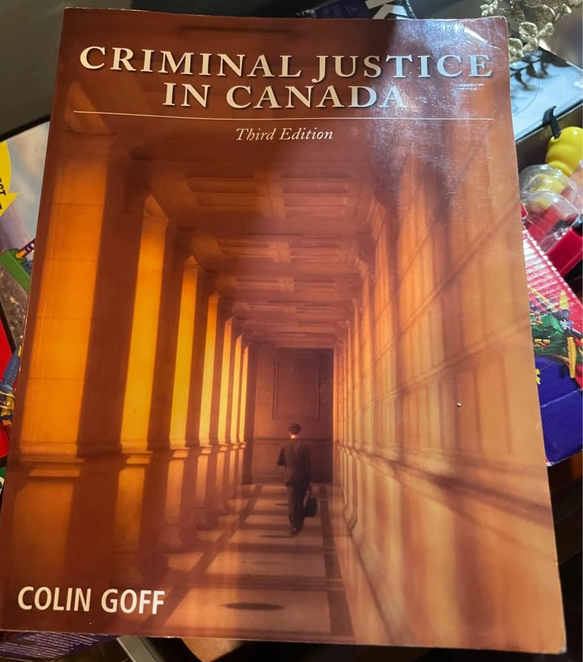 $5 ea - Textbooks Criminology, Criminal Justice in Canada - photo 2