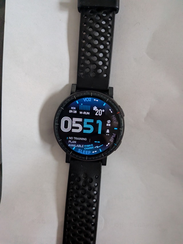 Amazfit Active Max Smartwatch – Black – Excellent Condition