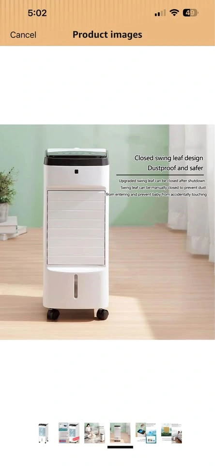 Cooling system fan with Water Cooling, Dual Tank Humidification - photo 4