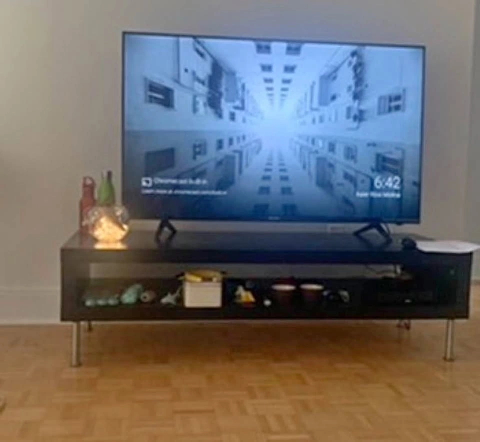 Sleek Wooden TV stand