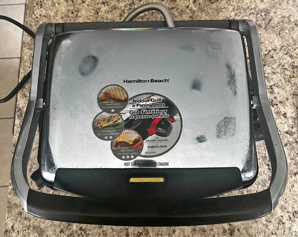 Hamilton Beach Indoor Grill & Panini Press