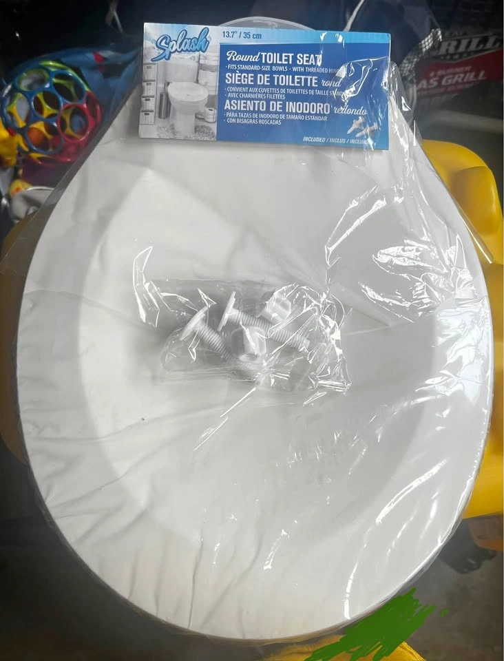 Splash Round Toilet Seat 13.7"