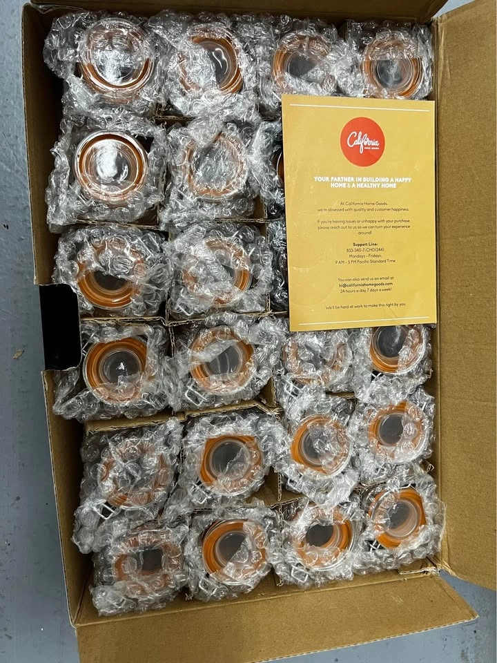 24pc Glass spice jars 3.4oz - photo 4