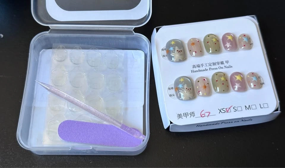 Press on nails Kitty (Cat Eye) - photo 3