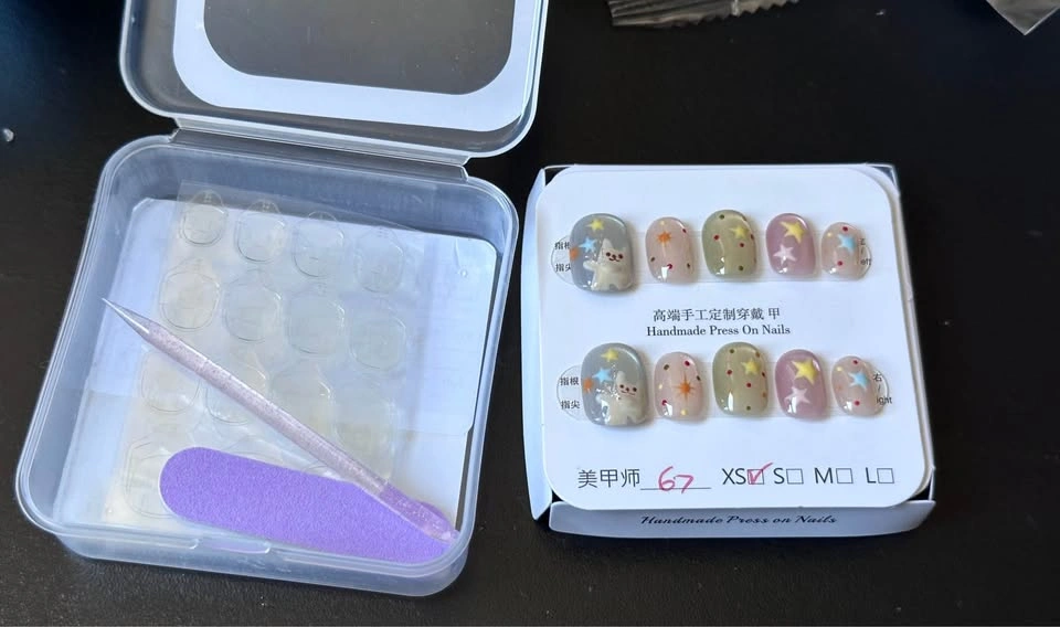 Press on nails Kitty (Cat Eye) - photo 4