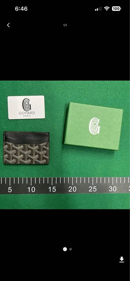 Goyard Wallet Holder - Great For Vacation - photo 3