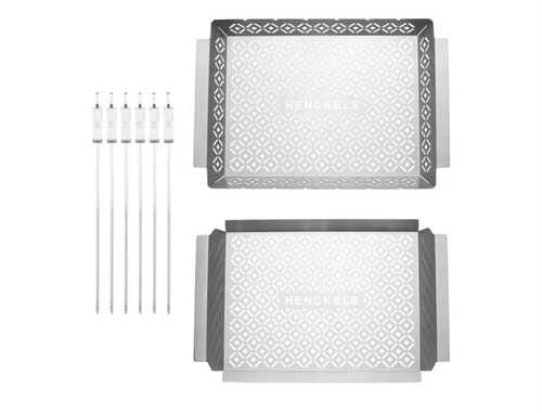Henckels 8 Piece BBQ Trays And Skewer Set - photo 2