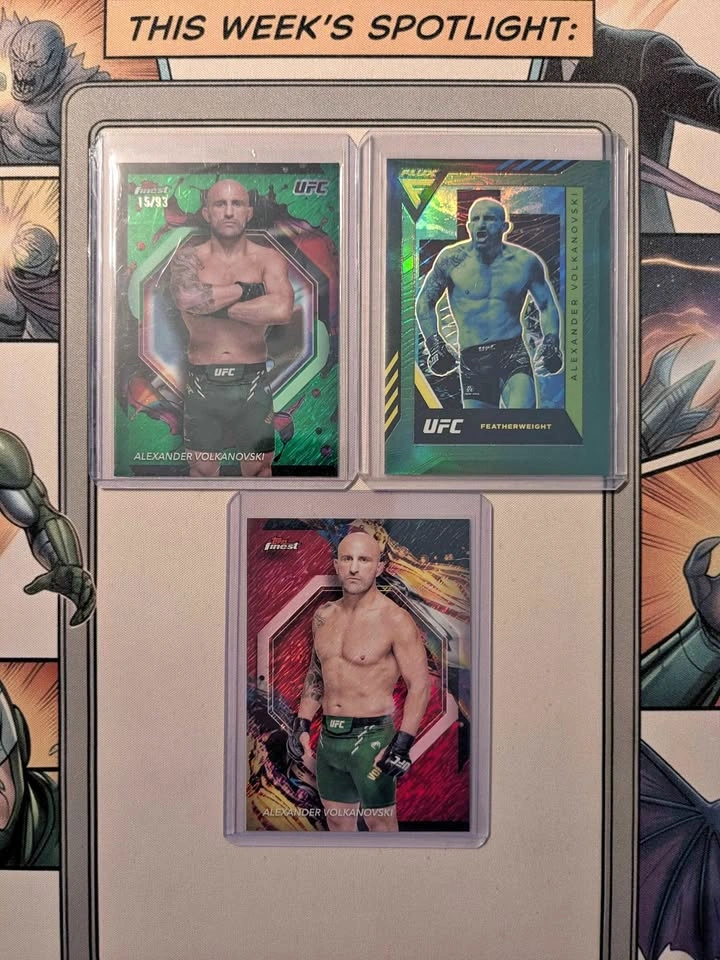 Alexander Volkanovski 3 card Lot
