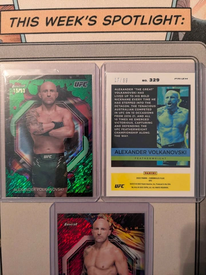 Alexander Volkanovski 3 card Lot - photo 2