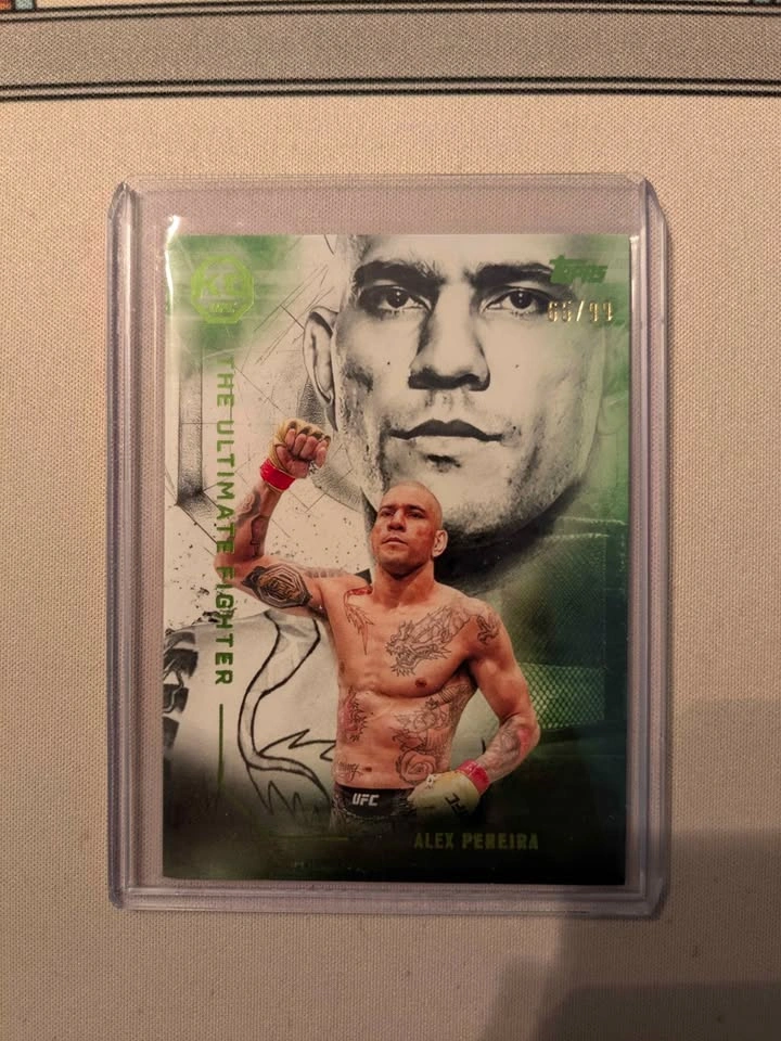 Alex Pereira Numbered UFC Trading cards - photo 2
