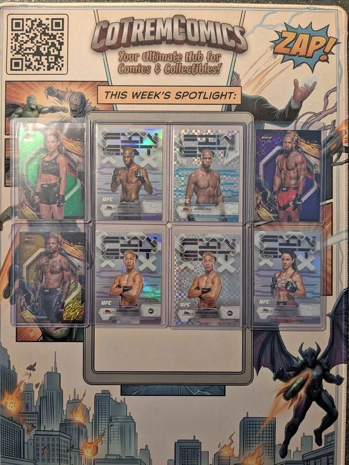 Various Numbered UFC cards