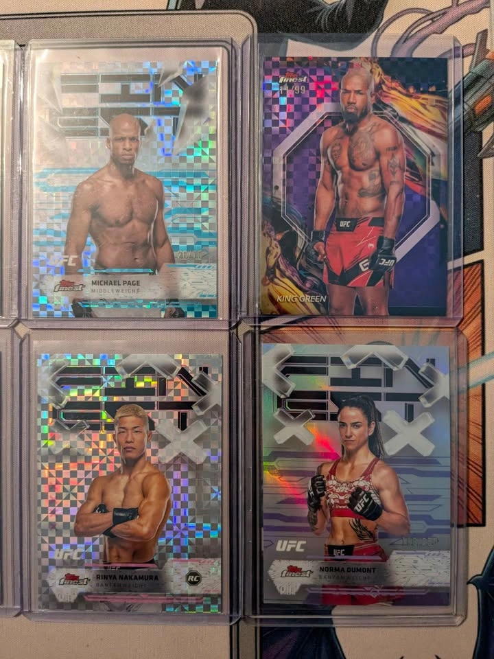 Various Numbered UFC cards - photo 2