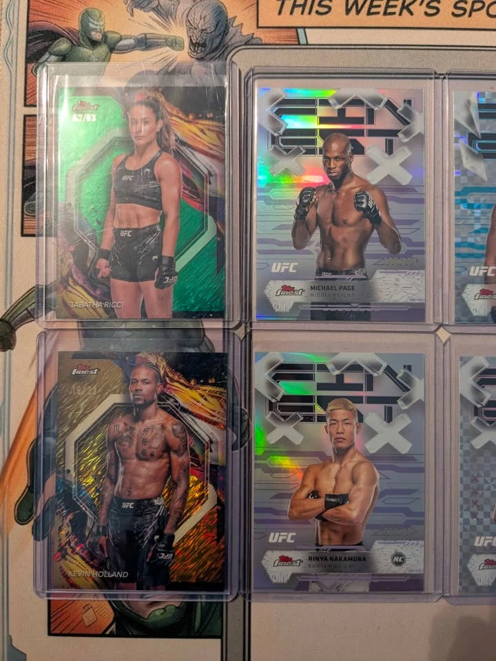 Various Numbered UFC cards - photo 3