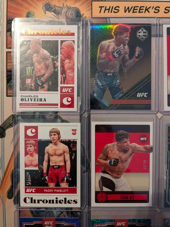 Various Numbered UFC cards - photo 2