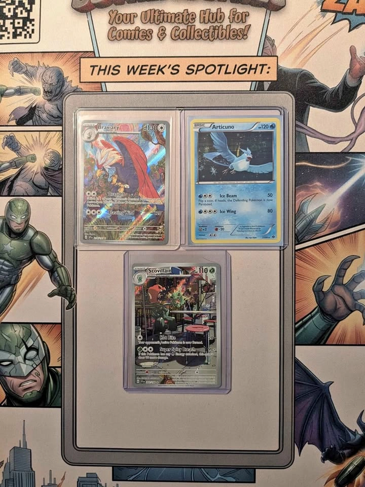 3 Random English pokemon cards