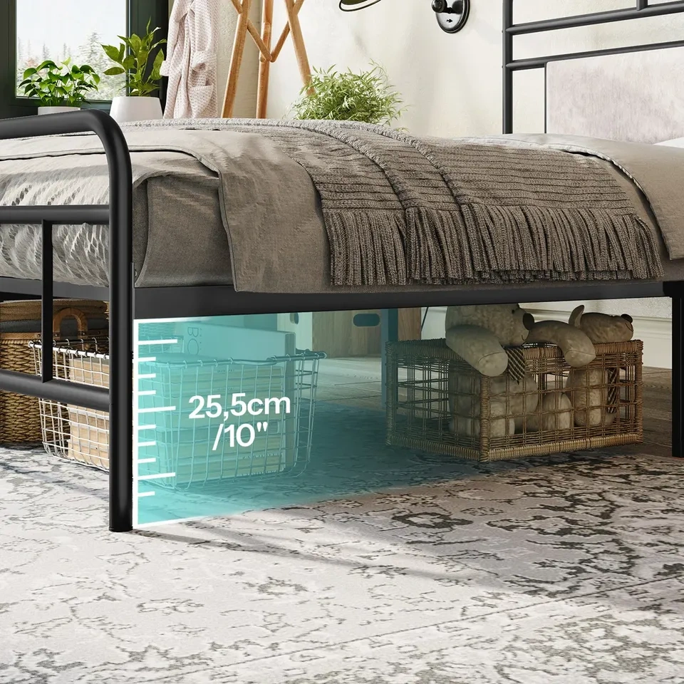 NEW Black Queen Bed Frame - Delivery Available - photo 4
