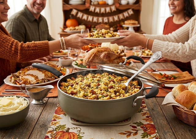 Thanksgiving Hero: Deep 5-Qt Family Pan w/ Glass Lid