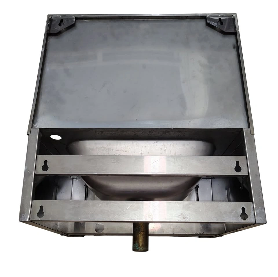 Stainless Steel Hand Sink Knee Operated with Backsplash - photo 3