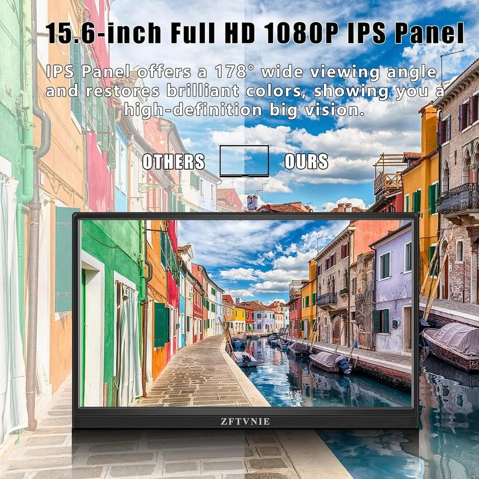 15.6" Full HD Touchscreen Portable Monitor - photo 4