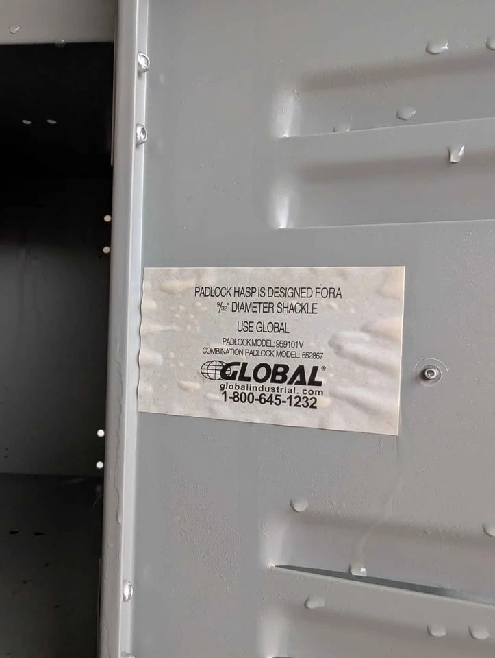 18-Door Metal Storage Locker - photo 2