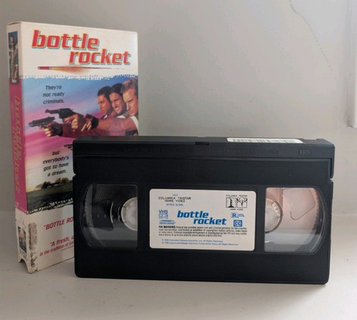Bottle Rocket VHS 1996 Columbia Pictures Wes Anderson Owen Wilso