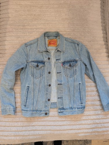 Levi's 72334 Light Wash Denim Trucker Jacket Women's Small