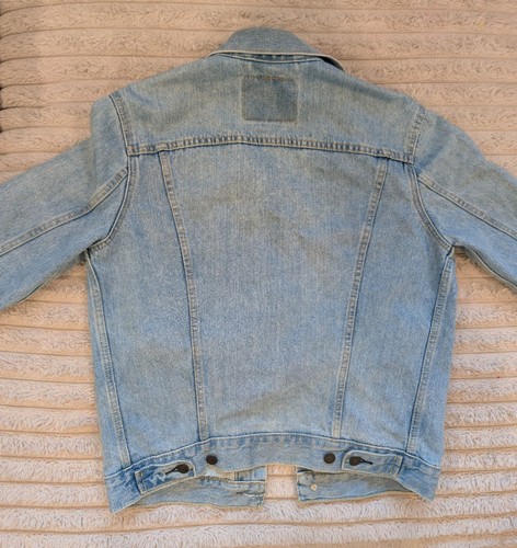 Levi's 72334 Light Wash Denim Trucker Jacket Women's Small - photo 5