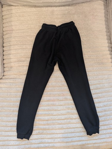 H&M Men's Black Jogger Sweatpants Regular Fit Elastic Waist Size - photo 2