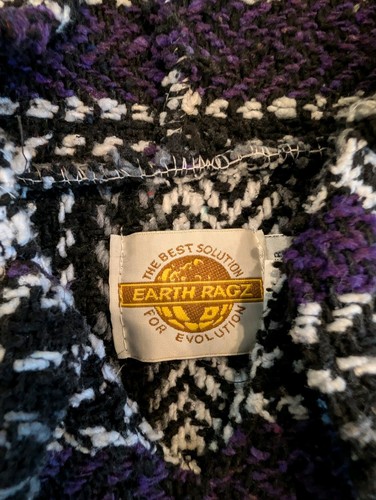 Earth Rags Baja Hoodie Pullover Striped Unisex - photo 3
