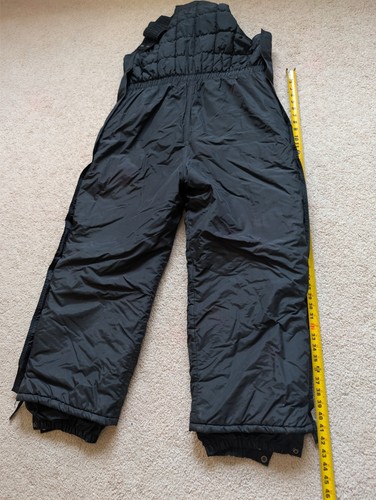 Vintage Cold Wave Snowmobile Bibs XL Black Insulated Ski Snow Pa - photo 4