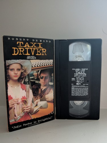 Taxi Driver VHS Robert De Niro Martin Scorsese 1976