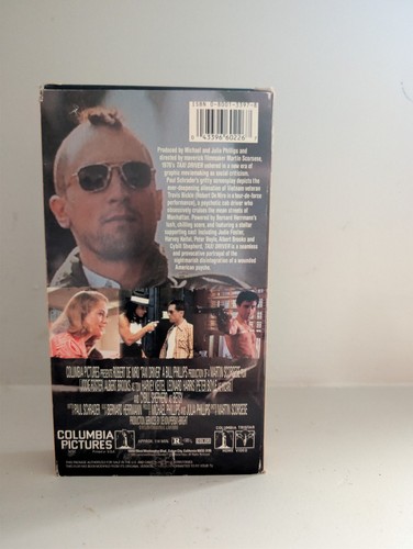 Taxi Driver VHS Robert De Niro Martin Scorsese 1976 - photo 3